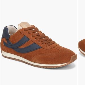 Vince womens brown and Navy Sneakers